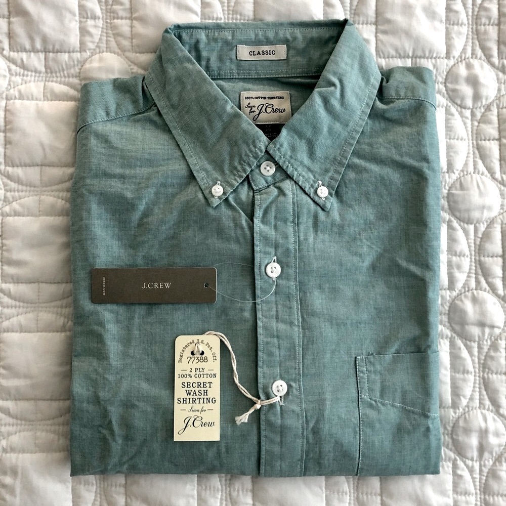 J. Crew Long Sleeve Button Down Shirt